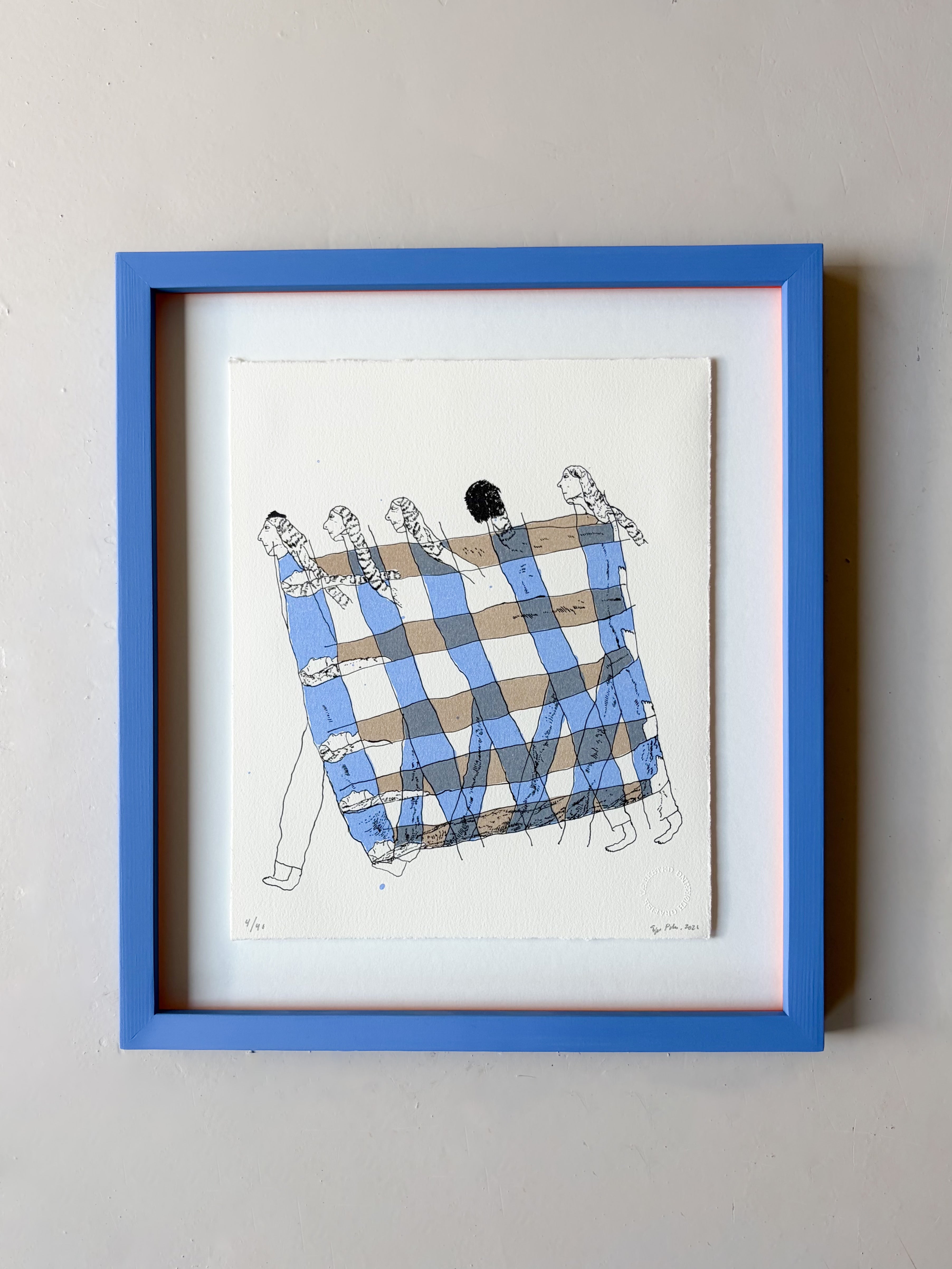 Signe Parkins “Overlap” - m. indramning