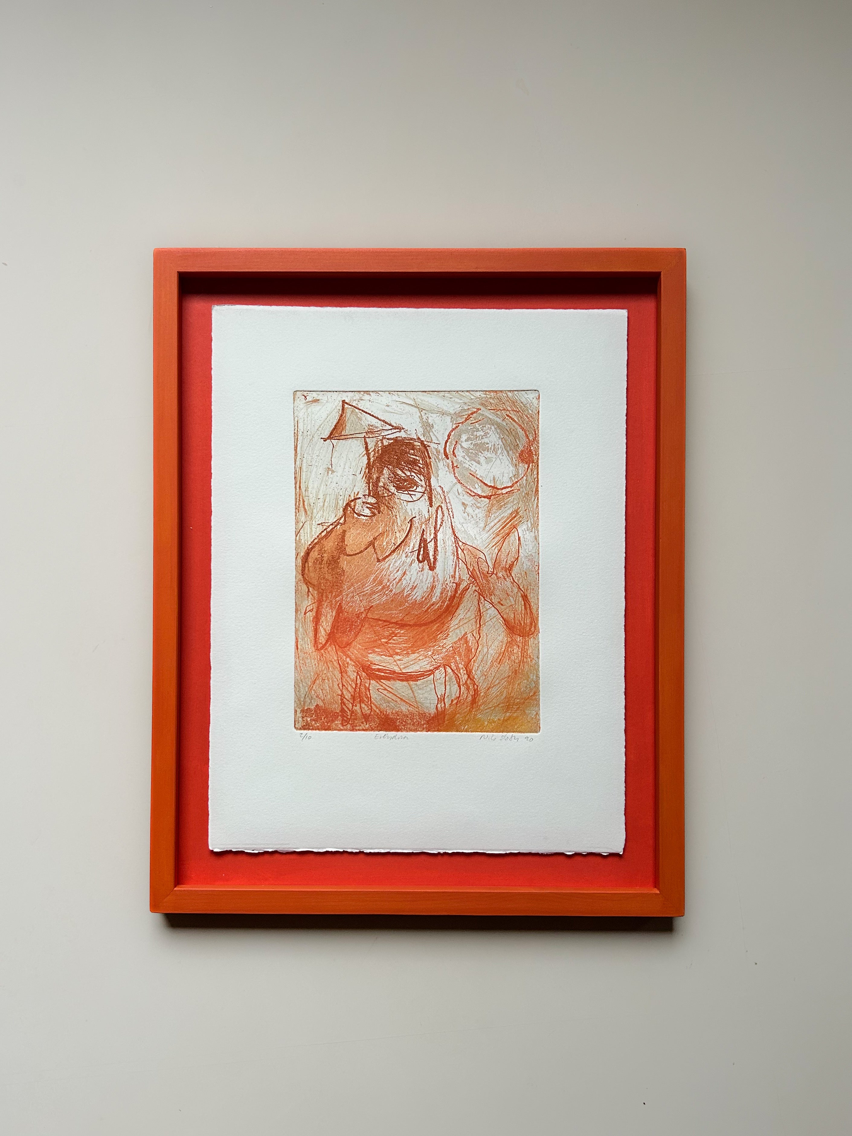 Nils Sloth - "Untitled" m. indramning