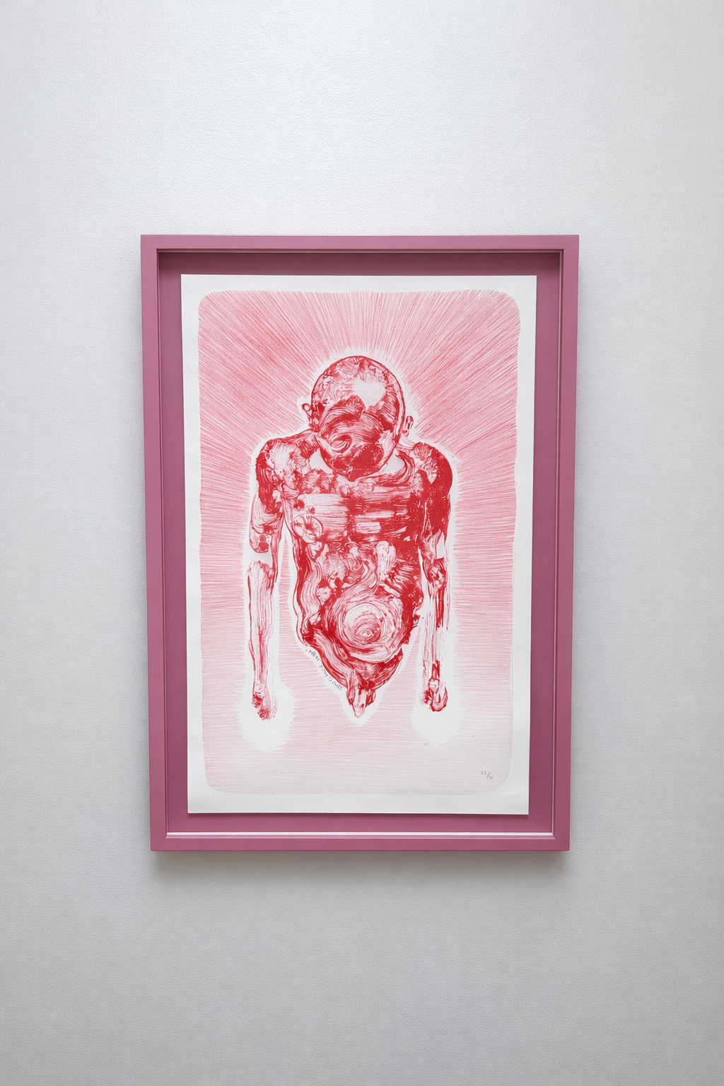 Peter Max-Jakobsen - "Lateat" m. indramning