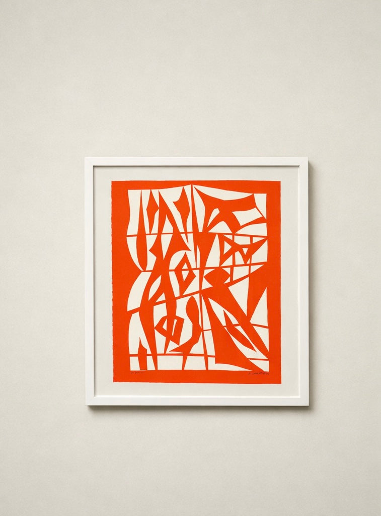 Mathias Malling Mortensen - "uden titel" m. indramning