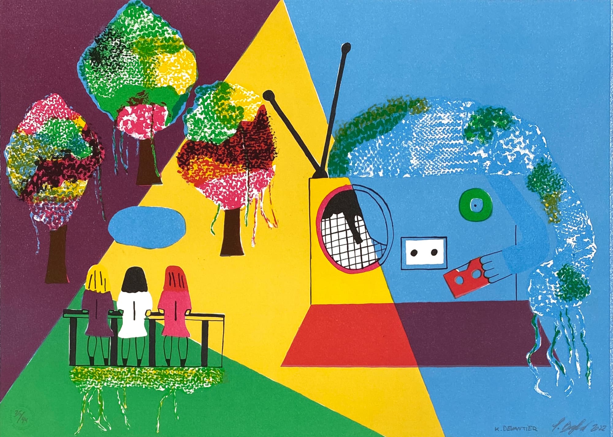 Kristian Devantier & Isabel Berglund - "Radio woman in the woods"