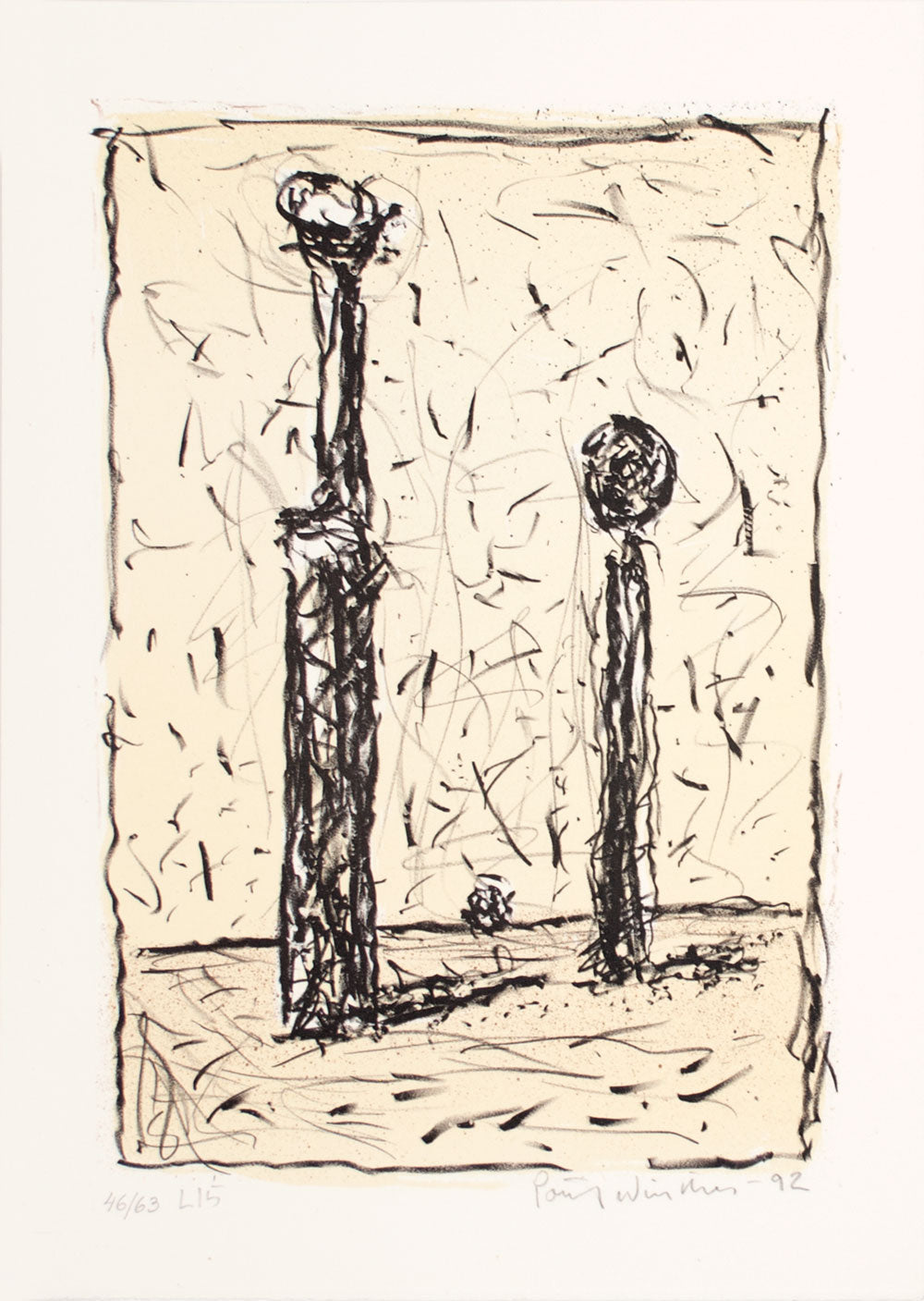 Poul Winther - "Fragment Sindal Poster"