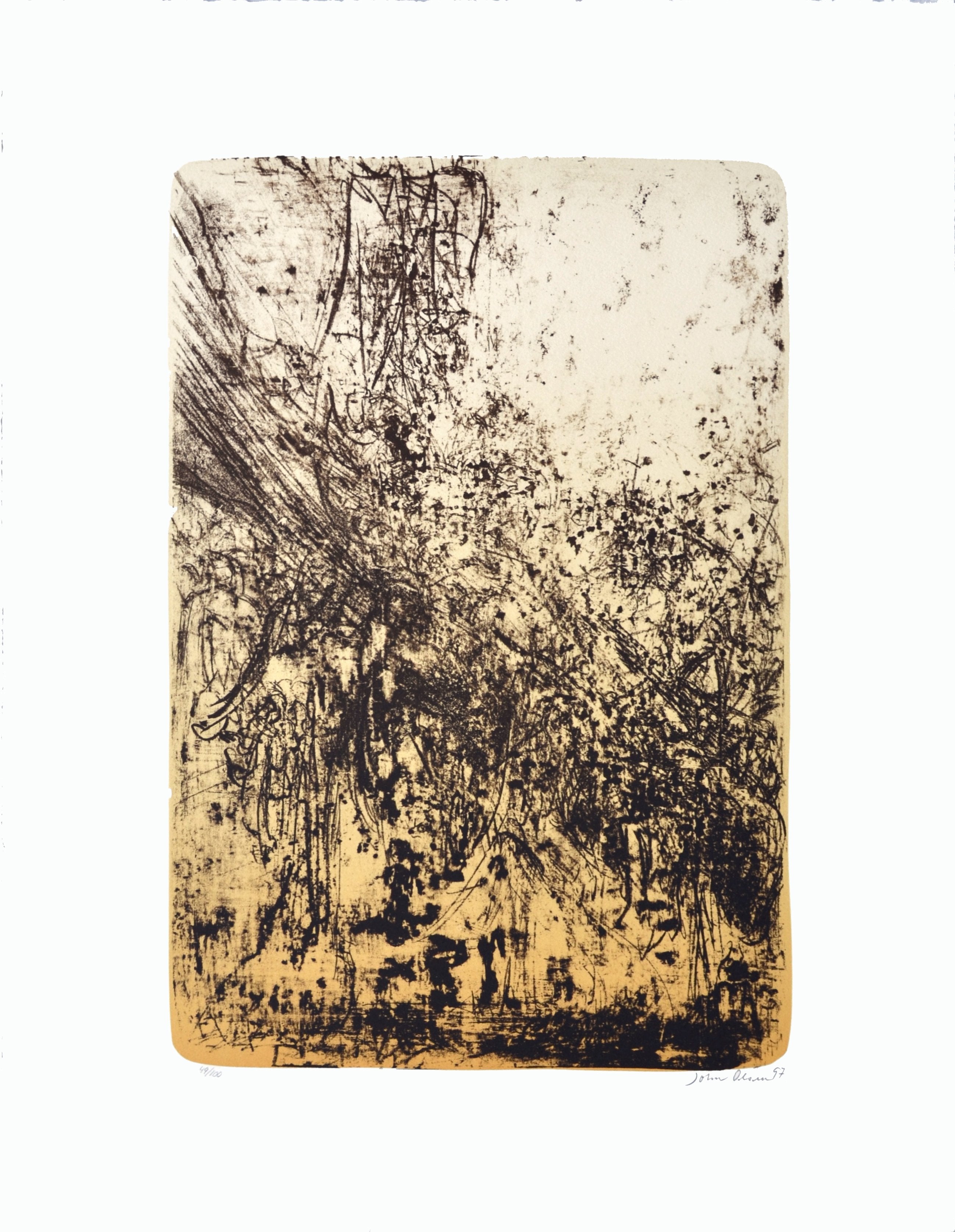 John Olsen - "Tilegnelse 2"