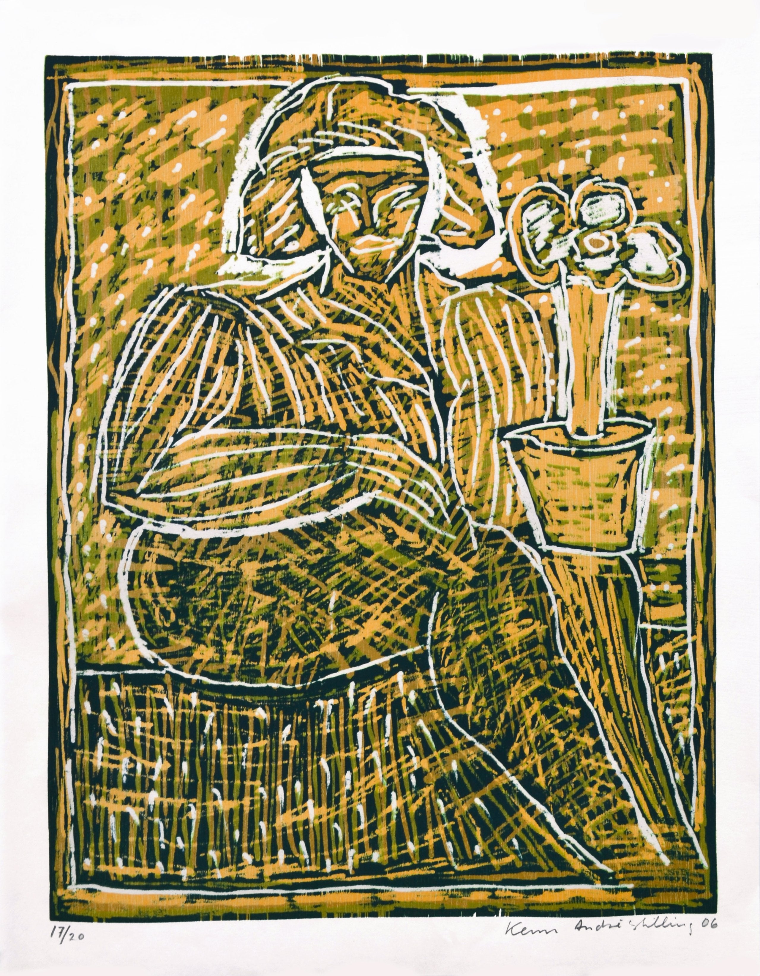 Kenn andré Stilling - "Kvinde med første potteplante"