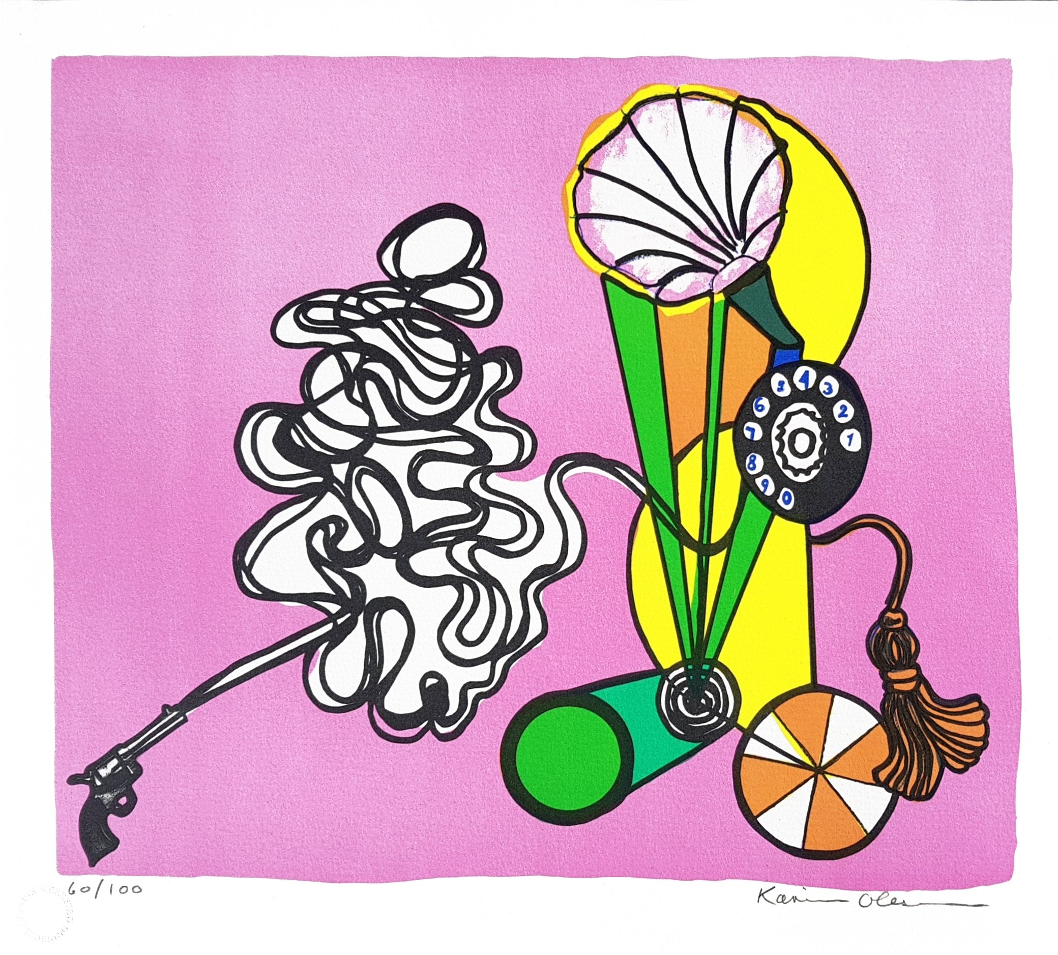 Karin Olesen - "Bathing in moonlight and neon light"