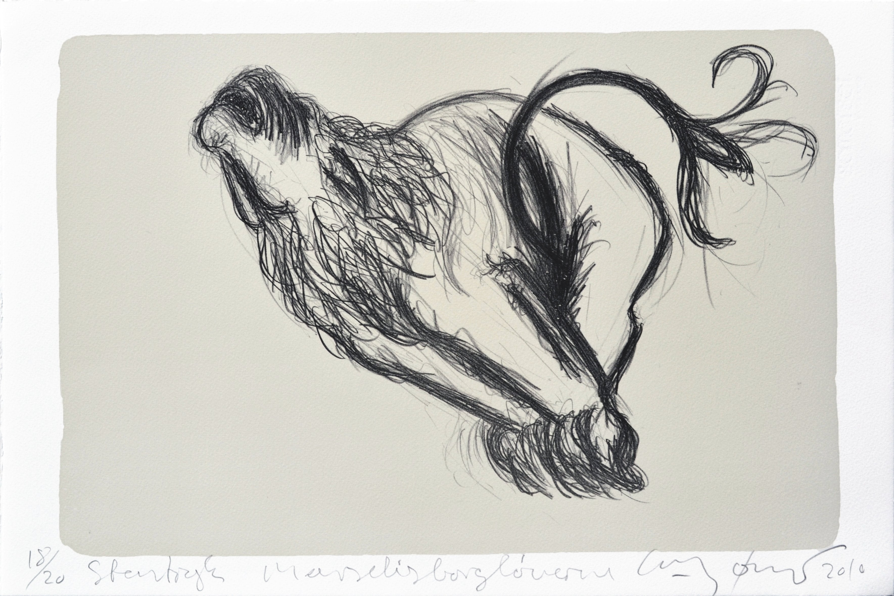 Claus Ørntoft - "Forstudier til Tre Løver og ni hjerter"