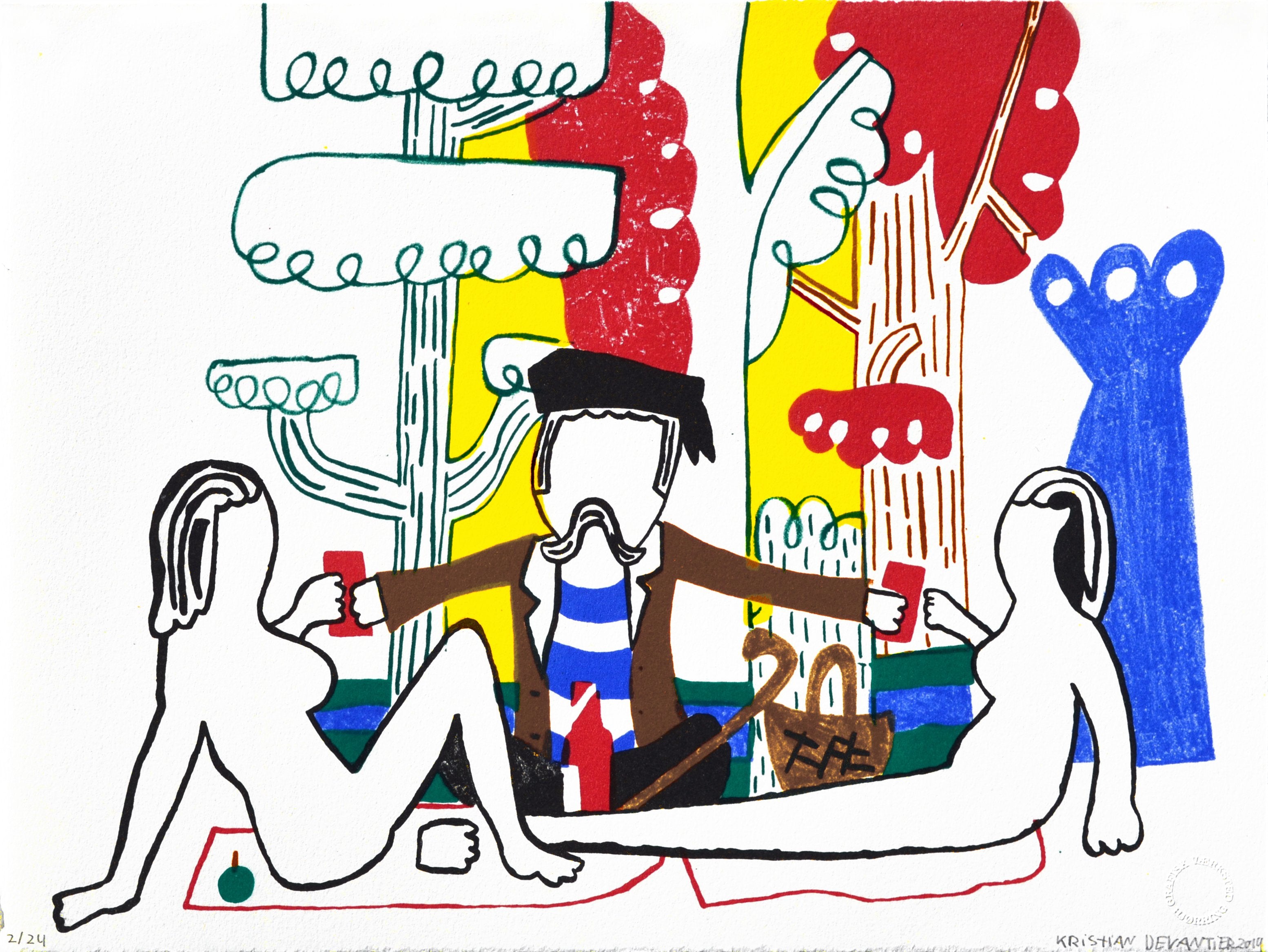 Kristian Devantier - "Lunch in the green"