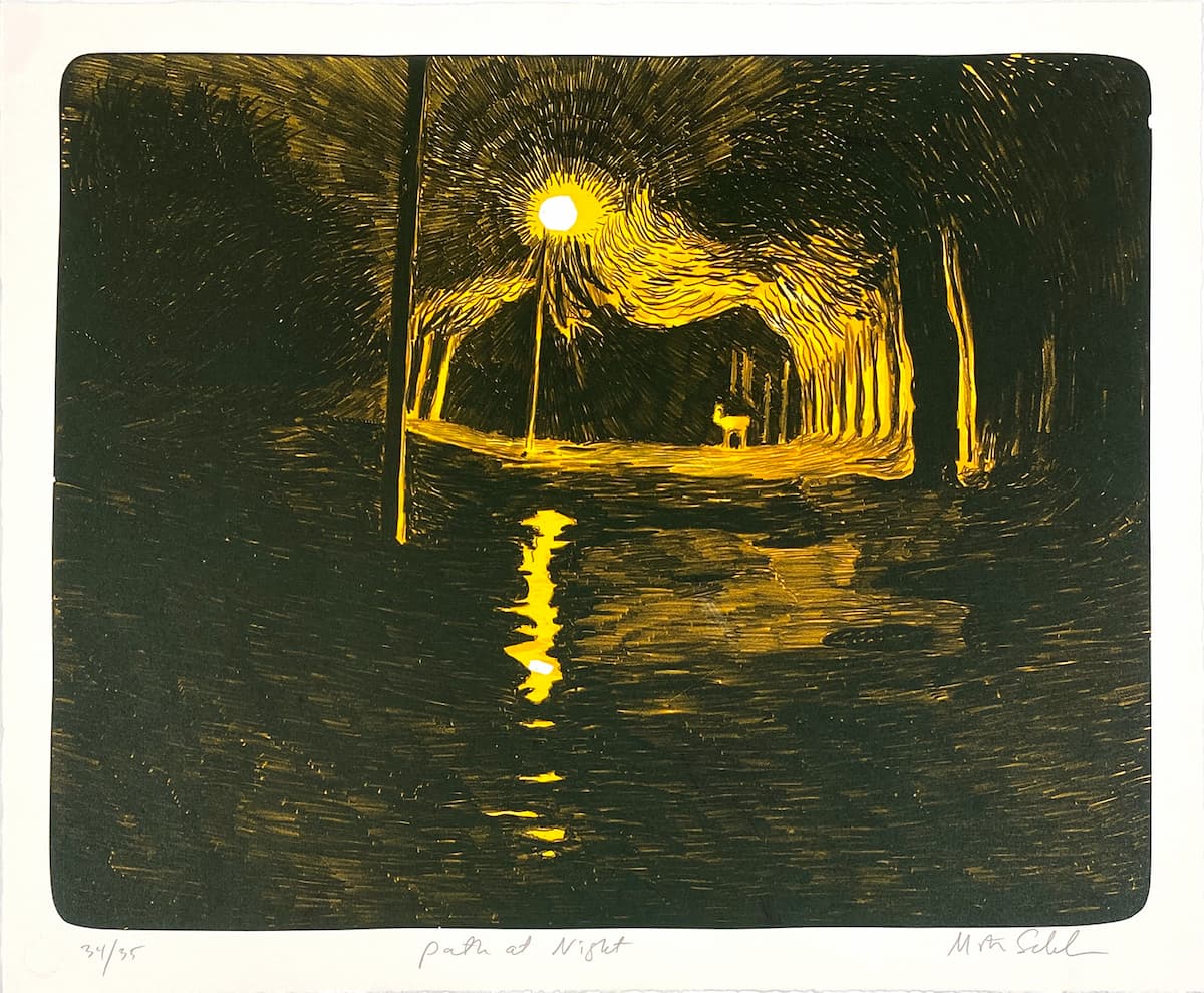 Morten Schelde - "Path at Night"