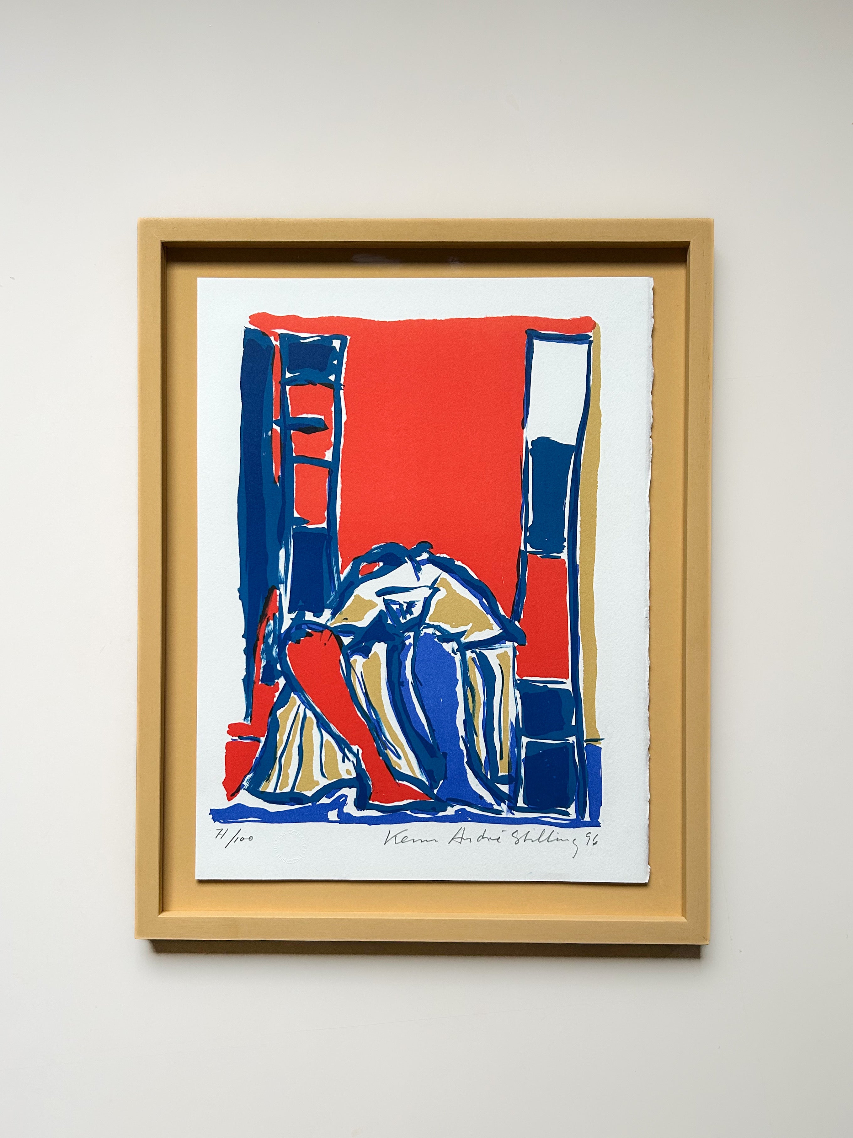 Kenn André Stilling - "Untitled" m. indramning