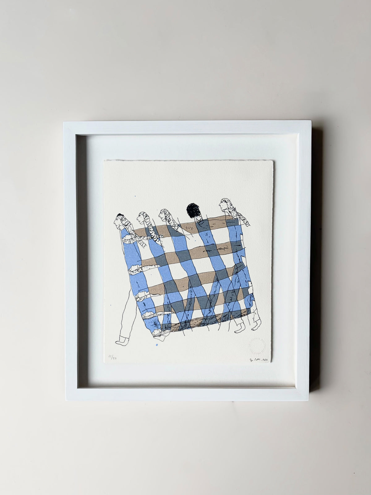 Signe Parkins “Overlap” - m. indramning
