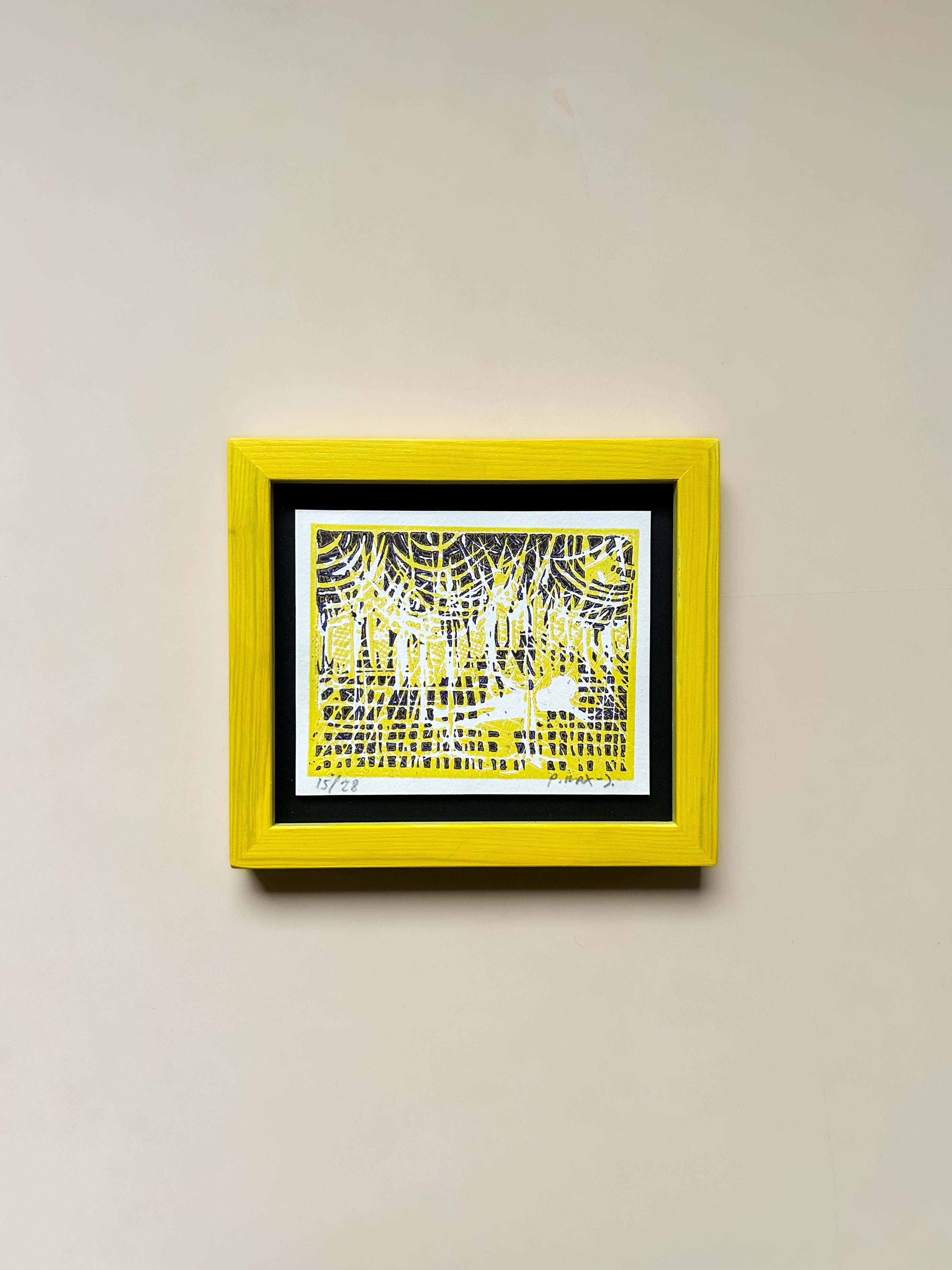 Peter Max-Jakobsen - "Untitled" m. indramning