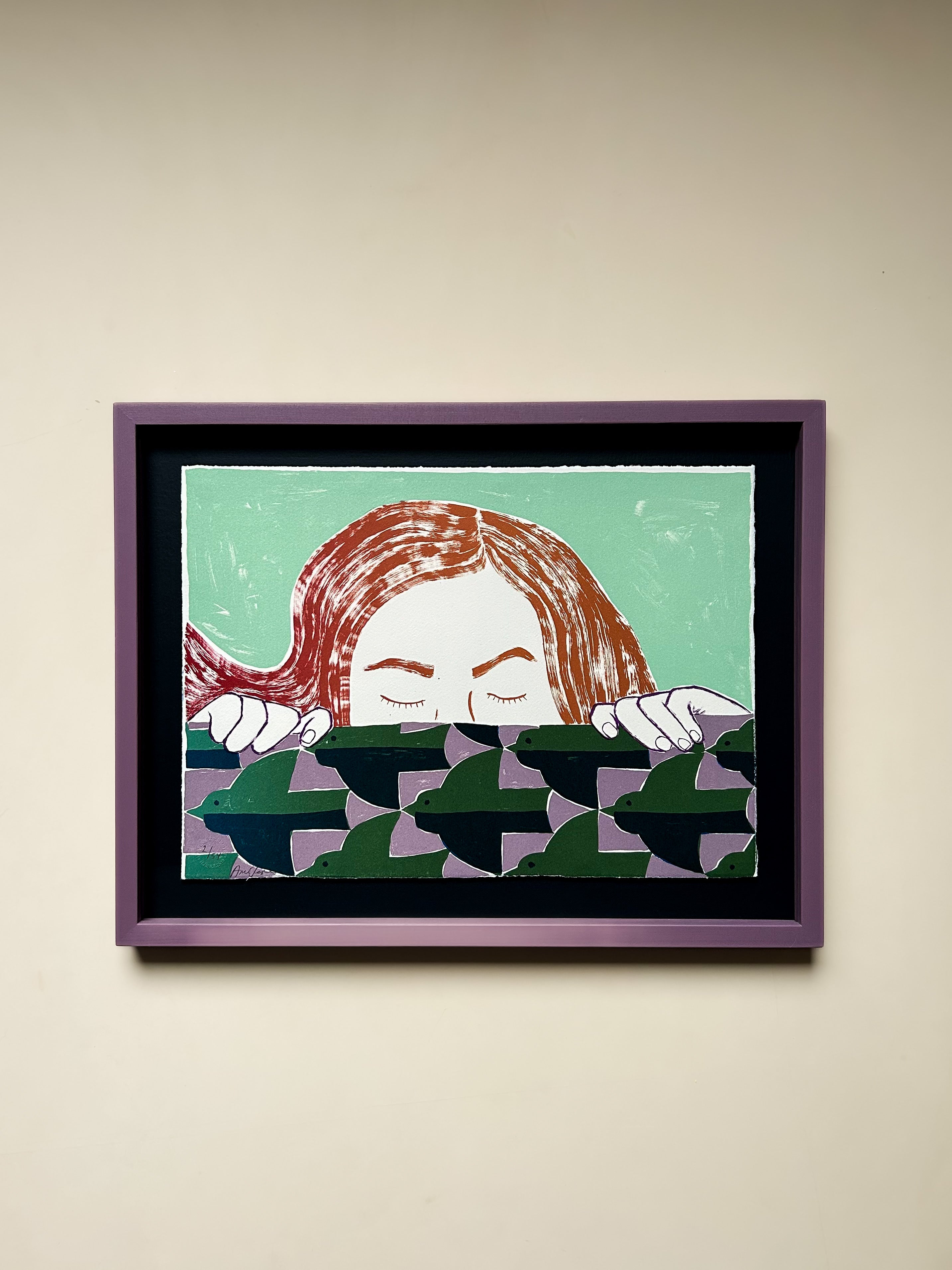 Anne Torpe - "Here but Really Gone" m. indramning