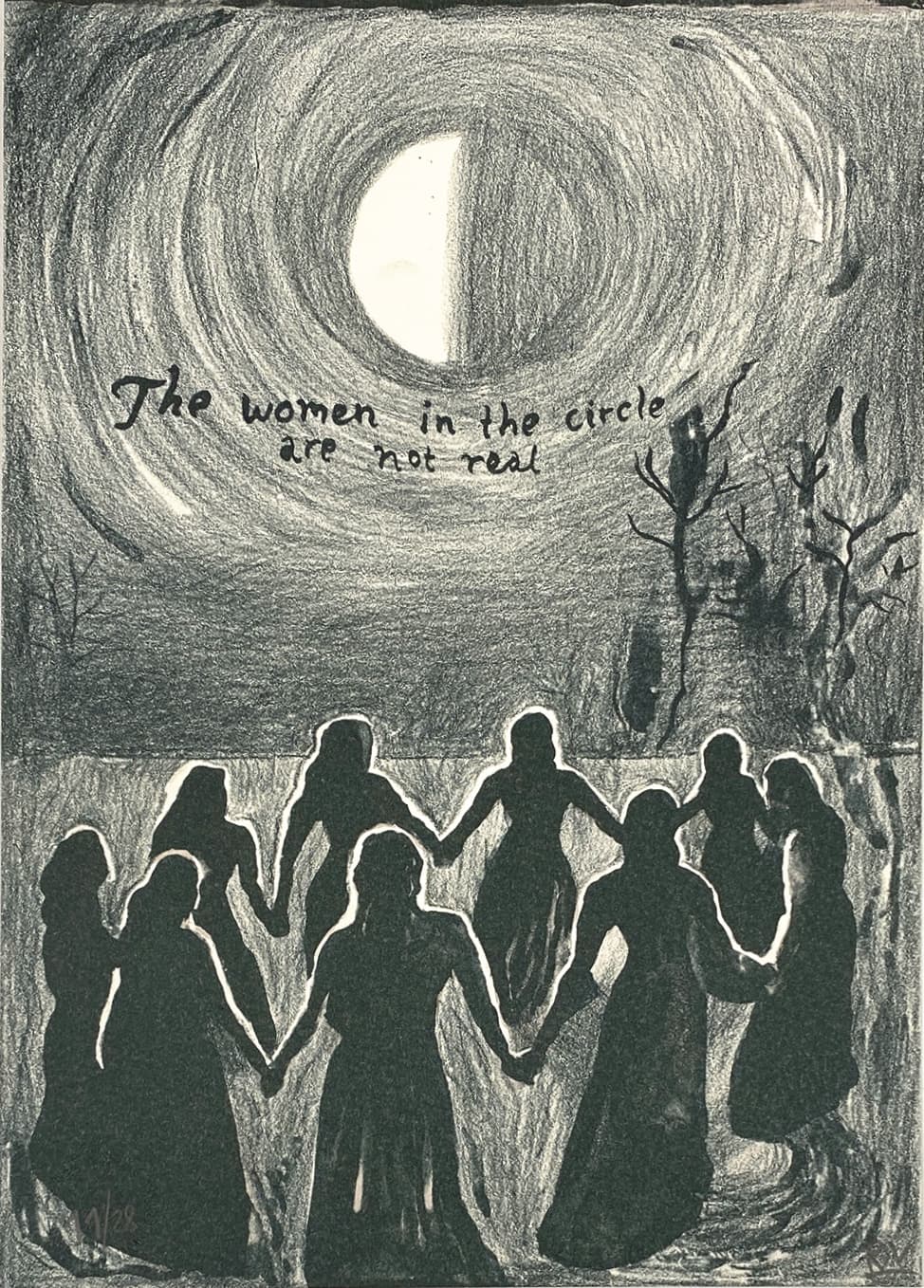 Rikke Villadsen - "The women in the circle are not real"