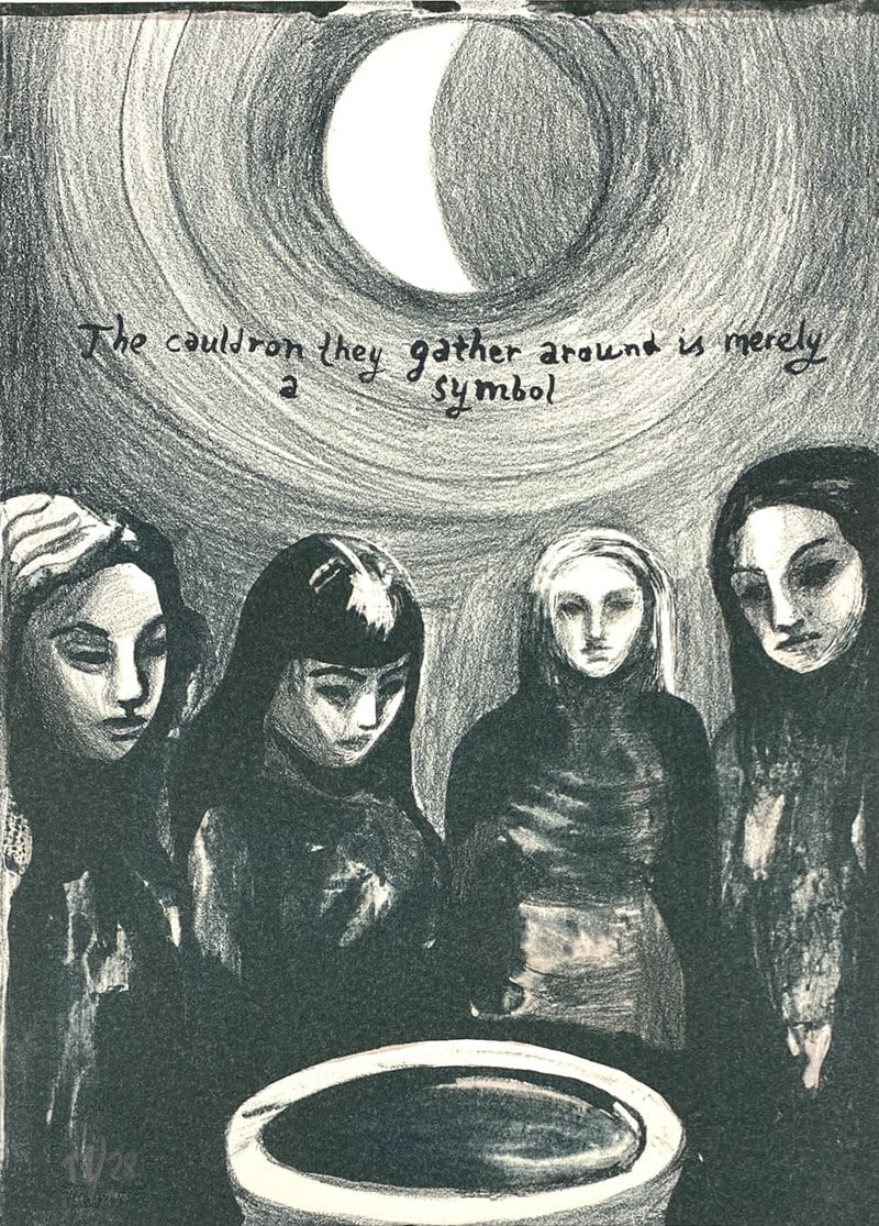 Rikke Villadsen - "The cauldron they gather around is merely a symbol"